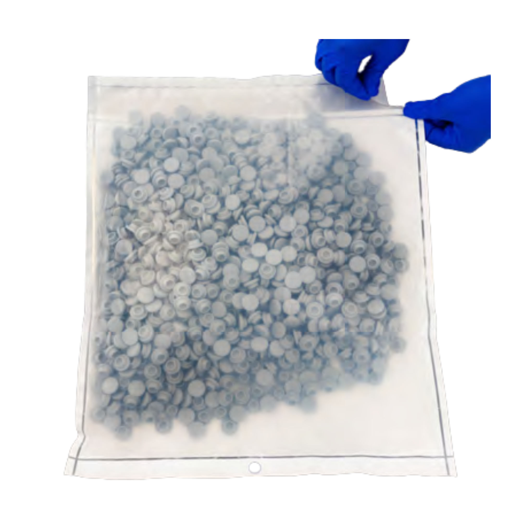 1073B Tyvek/HDPE Easy Tear Stopper Bag with Steam Indicator