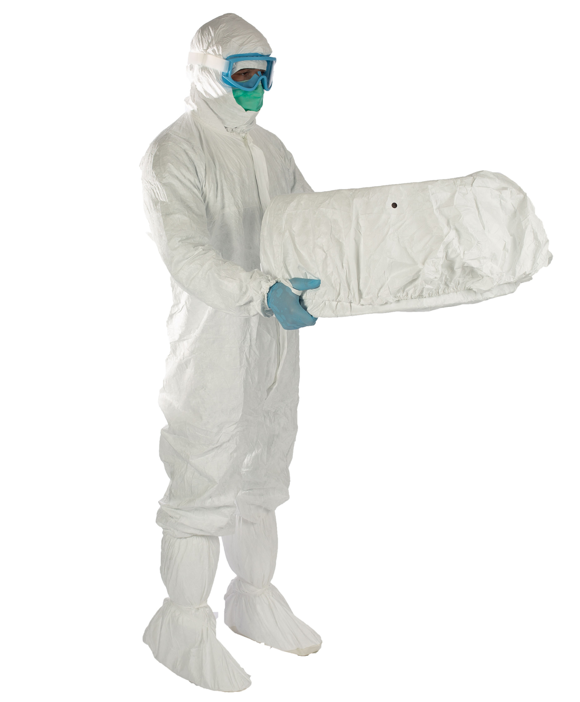 PureClean™ 1421B Tyvek® Autoclavable Bowl Cover with Tunnelized Elastic