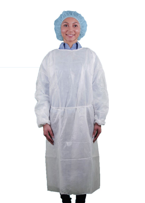 PE Laminated Polypropylene Gown